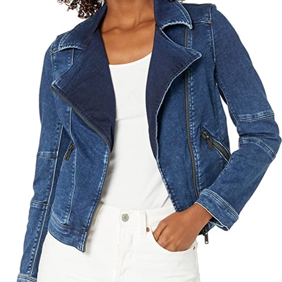 Mavi Janet Jean Jacket Dark Wash Denim BLJ - Picture 2 of 8